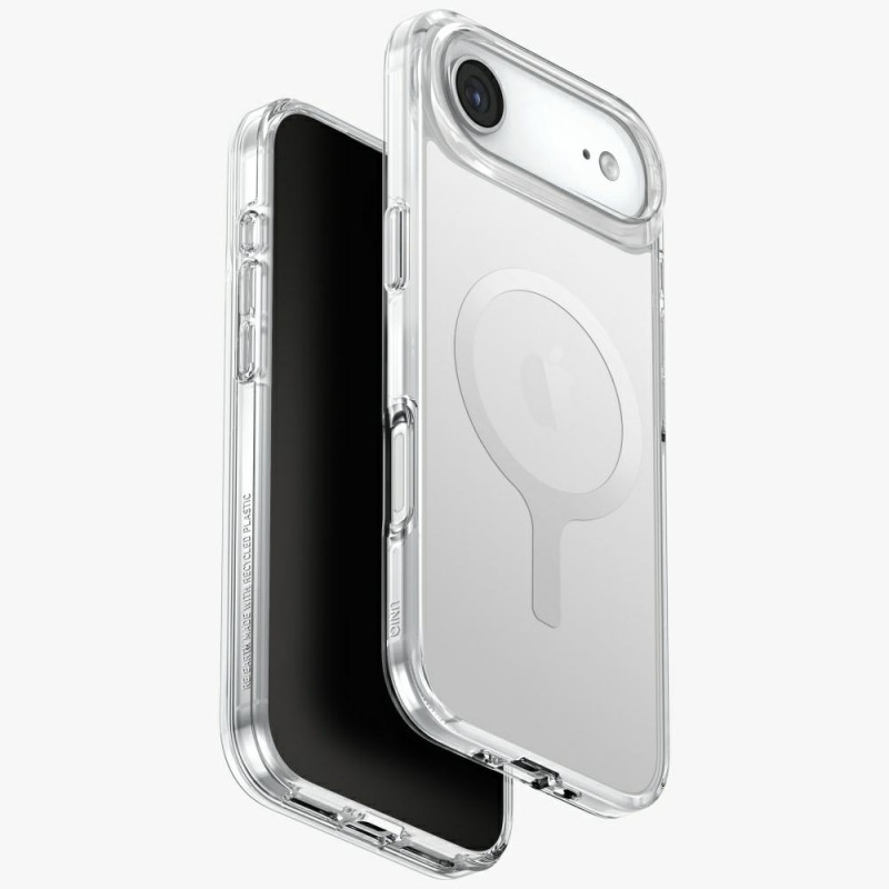 UNIQ Clario Magclick įkrovimo dėklas, skirtas iPhone Air – permatomas