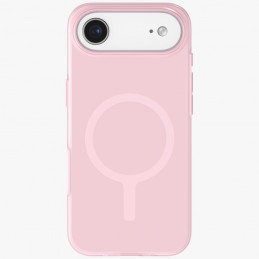 UNIQ Clario Magclick įkrovimo dėklas, skirtas „iPhone Air“ – rožinis