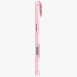 UNIQ Clario Magclick įkrovimo dėklas, skirtas „iPhone Air“ – rožinis