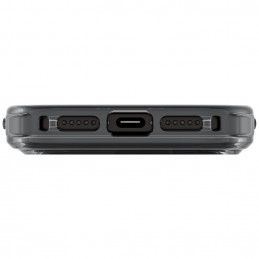 UNIQ Swivix besisukantis stovas 360 laipsnių iPhone 17 Pro dėklas – juodas