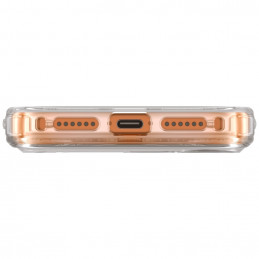 UNIQ Swivix besisukantis stovas 360 laipsnių iPhone 17 Pro Max dėklas – auksinis