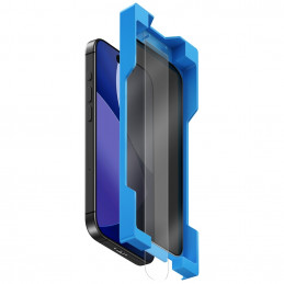 UNIQ Optix Exofit grūdintas stiklas iPhone 17 Pro Max telefonui su aplikatoriumi