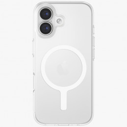 UNIQ Clario Magclick įkrovimo dėklas, skirtas iPhone 17 (permatomas)