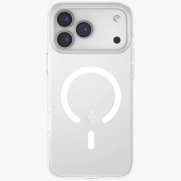 UNIQ Clario Magclick įkrovimo dėklas, skirtas iPhone 17 Pro Max – permatomas