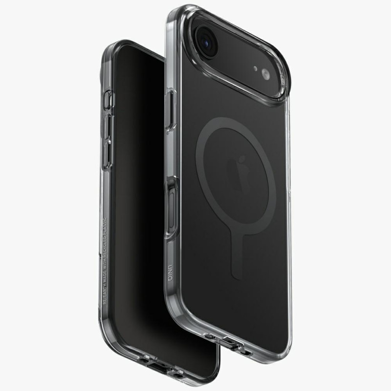 UNIQ Clario Magclick įkrovimo dėklas, skirtas iPhone Air – juodas