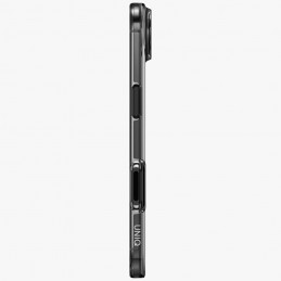 UNIQ Clario Magclick įkrovimo dėklas, skirtas iPhone Air – juodas