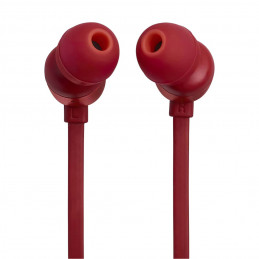 JBL Tune 310C į ausis įdedamos laidinės USB-C ausinės – raudonos