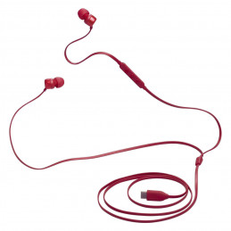 JBL Tune 310C į ausis įdedamos laidinės USB-C ausinės – raudonos