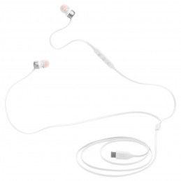 JBL Tune 310C į ausis įdedamos laidinės USB-C ausinės – baltos