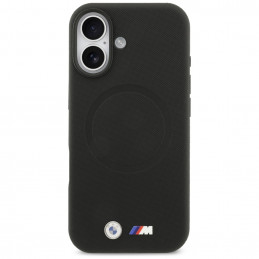 BMW M FW metalinis logotipo „MagSafe“ dėklas, skirtas iPhone 17 – juodas
