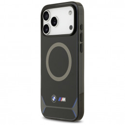 BMW M IML metalinių mygtukų ir logotipo „MagSafe“ dėklas, skirtas „iPhone 17 Pro Max“ – mėlynas