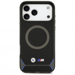 BMW M IML metalinių mygtukų ir logotipo „MagSafe“ dėklas, skirtas „iPhone 17 Pro Max“ – mėlynas