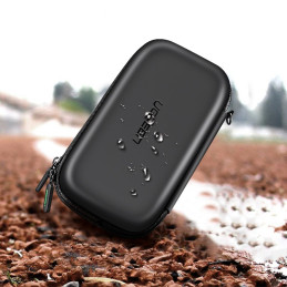Ugreen dėklas, HDD kietojo disko dėžutė ir priedai 16,5 x 9,5 x 4,5 cm juodi (40707)