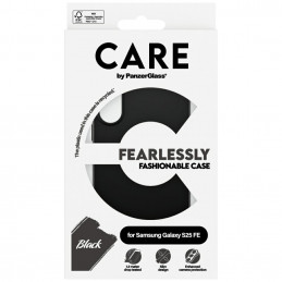 „CARE by PanzerGlass“ madingas dėklas, skirtas „Samsung Galaxy S25 FE“ – juodas
