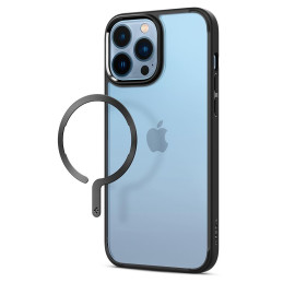 MagSafe Spigen OneTap žiedas - matinė juoda