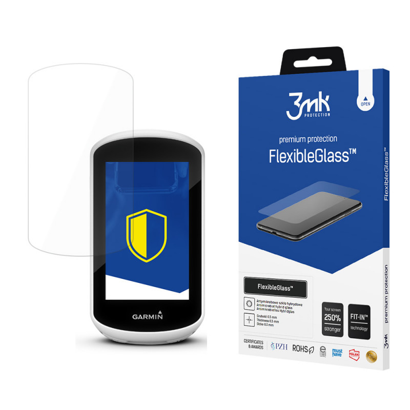 3mk „FlexibleGlass“ hibridinis stiklas, skirtas „Garmin Edge Explore“