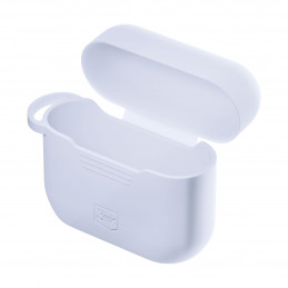 3mk silikoninis „AirPods Pro 3“ dėklas – baltas