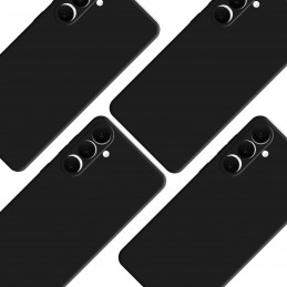 3mk Matt Case Pro, skirtas Samsung Galaxy S25 FE - matinės juodos spalvos