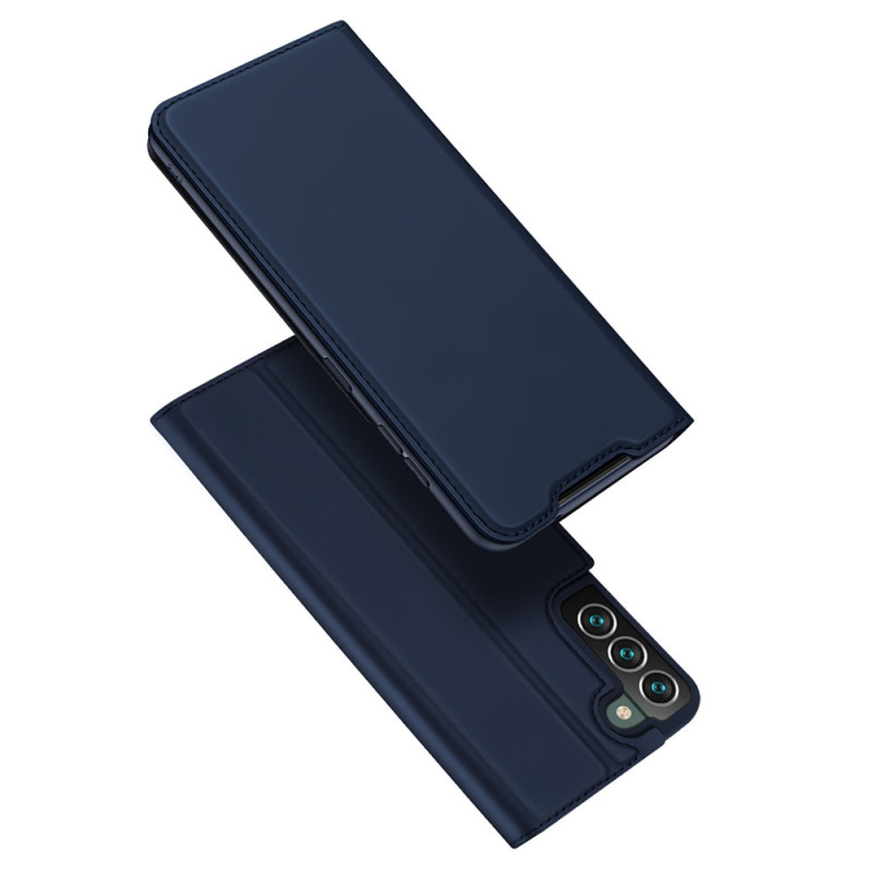 Dux Ducis Skin Pro dėklo dėklo dangtelis su atvartu, skirtas Samsung Galaxy S22+ (S22 Plus) mėlynas