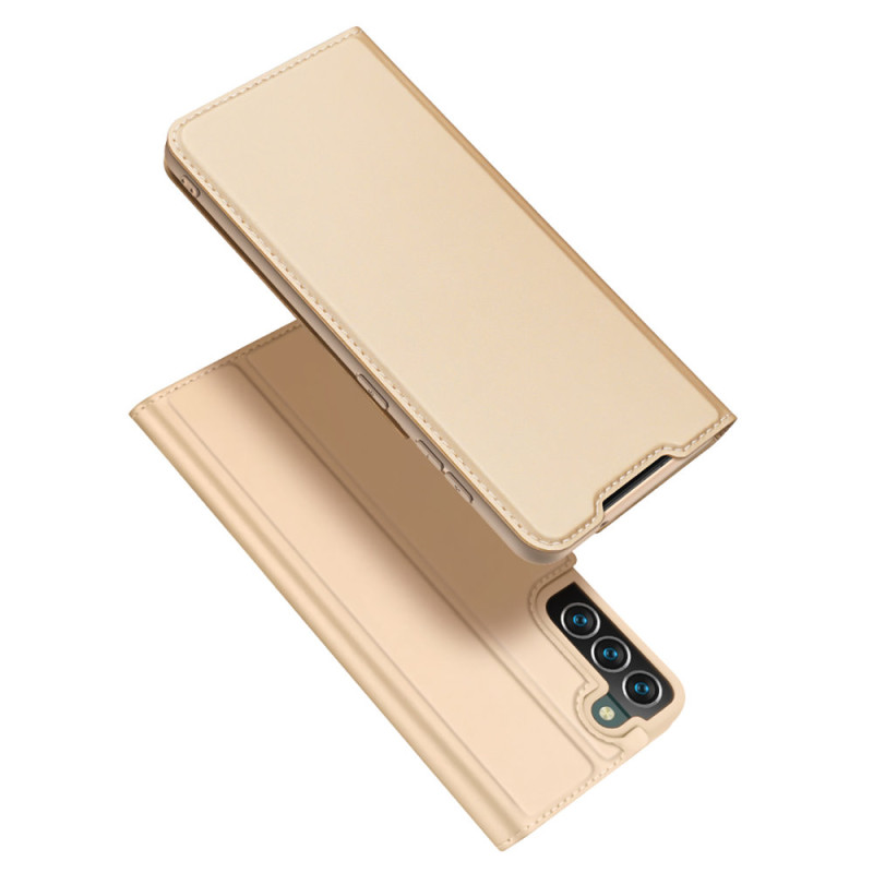 Dux Ducis Skin Pro dėklo dėklo dangtelis su atvartu, skirtas Samsung Galaxy S22+ (S22 Plus) auksui