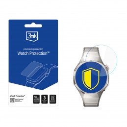 3mk laikrodžio apsaugos „FlexibleGlass“ hibridinis stiklas išmaniojo laikrodžio ekranui, skirtam „Huawei Watch GT 6 Pro ...