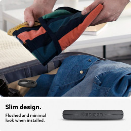 „Spigen Vault“ dėklas, skirtas „Apple AirTag“ – matinės juodos spalvos