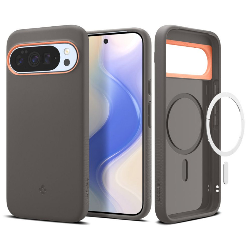 „Spigen Nano Pop Mag MagSafe“ dėklas, skirtas „Google Pixel 10 Pro XL“ – pilkas