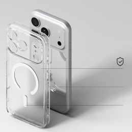 „Ringke Fusion“ magnetinis „MagSafe“ dėklas, skirtas „iPhone 17 Pro Max“ – matinis