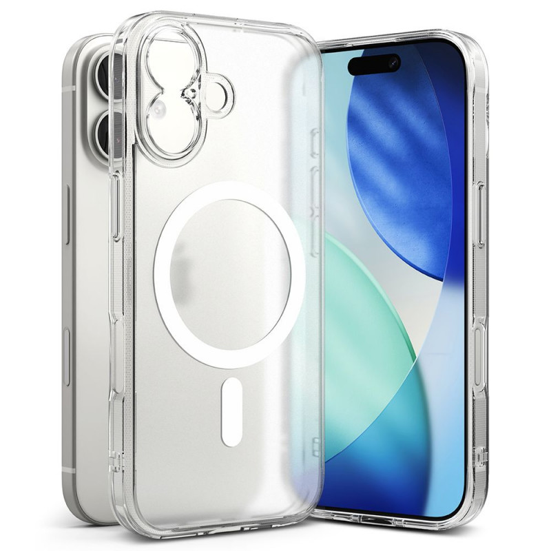 „Ringke Fusion“ magnetinis „MagSafe“ dėklas, skirtas „iPhone 17“ – matinis