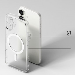 „Ringke Fusion“ magnetinis „MagSafe“ dėklas, skirtas „iPhone 17“ – matinis