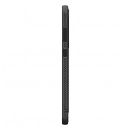 „Spigen Rugged Armor“ dėklas, skirtas „Samsung Galaxy S25 FE“, matinės juodos spalvos