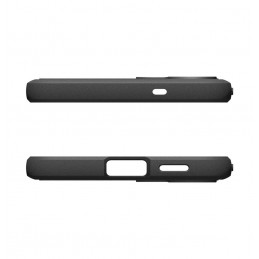 „Spigen Rugged Armor“ dėklas, skirtas „Samsung Galaxy S25 FE“, matinės juodos spalvos