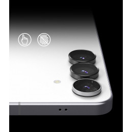 „Ringke“ fotoaparato rėmelio apsauginių vnt., 2 vnt., skirtas „Samsung Galaxy S25 FE“ – juodas