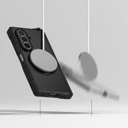 „Ringke Alles“ magnetinis „MagSafe“ dėklas, skirtas „Samsung Galaxy Z Fold 7“ – juodas