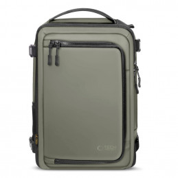 „Tech-Protect Defender S50“ kuprinė, skirta „Ryanair“ ir „Wizzar“, 20 l talpos nešiojamajam kompiuteriui – alyvuogių spa...