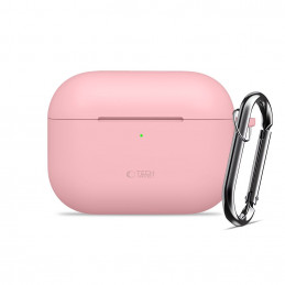 „Tech-Protect“ silikoninis kabliuko formos dėklas „AirPods Pro“ – rožinis