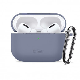 „Tech-Protect“ silikoninis dėklas su kabliuku „AirPods Pro“ – mėlynas