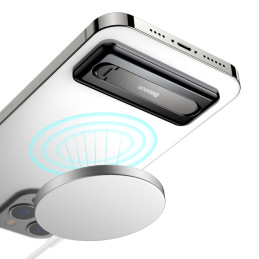 „Baseus“ lipnus sulankstomas telefono stovas juodas (LUXZ000001)