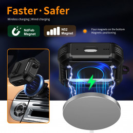 „Tech-Protect Carbonox MagSafe“ dėklas, skirtas „AirPods Pro“ – juodas