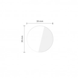 „Tech-Protect Glass Fit+“ 2 grūdinto stiklo pakuotė „Amazfit T-Rex 3 Pro 48mm“ – permatoma