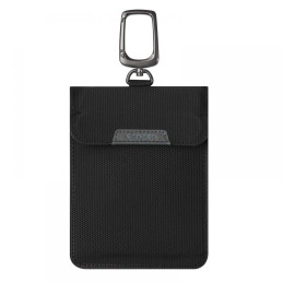 Apsaugos nuo vagystės Spigen Pouch Keyless RFID signalų blokatorius - juodas