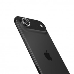 „Spigen Optik Pro GLAS.TR EZ FIT“ kameros dėklai, 2 vnt., skirti „iPhone Air“ – sidabriniai