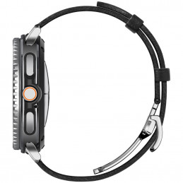 „Spigen Enzo“ dirželis, skirtas „Samsung Galaxy Watch 40/ 44/ 46 mm“ – juodas
