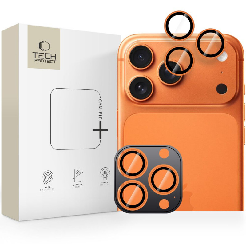 „Tech-Protect Camring Fit+“ kameros dėklas, skirtas „iPhone 14 Pro / Max / 15 Pro / Max / 16 Pro / Max / 17 Pro / Max“ –...