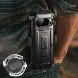 „Supcase Unicorn Beetle Pro“ dėklas, skirtas „Google Pixel 10 / 10 Pro“ – juodas