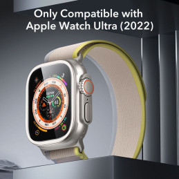 ESR Armorite 2 grūdinto stiklo pakuotė, skirta Apple Watch Ultra 49mm (titano spalvos)