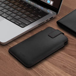 „Tech-Protect SM65“ dėklas 6,0–6,9 colių išmaniesiems telefonams – juodas ir raudonas
