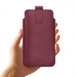 „Tech-Protect SM65“ dėklas 6,0–6,9 colių išmaniesiems telefonams – bordo spalvos