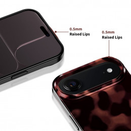 „Tech-Protect Lamano MagSafe“ dėklas, skirtas „iPhone Air“ – juodas ir raudonas
