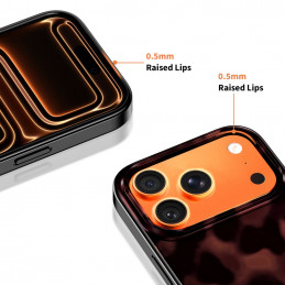 „Tech-Protect Lamano MagSafe“ dėklas, skirtas „iPhone 17 Pro Max“ – juodas ir raudonas